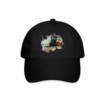 Chariot élévateur - Casquette classique - noir/noir - Devant