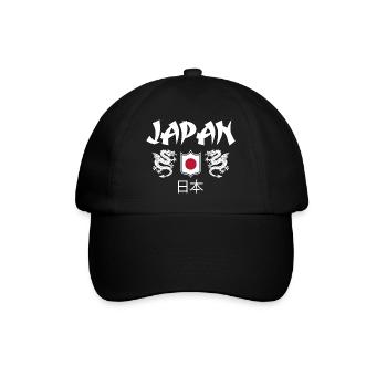 Japan - Baseball Cap - black/black - Front