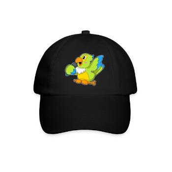 Parrot Singer Microphone Singing - Baseball Cap - black/black - Front