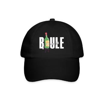Boules de Boccia Boules de Boules de Boules de Boules de Boccia Tenue de pétanque - Casquette classique - noir/noir - Devant
