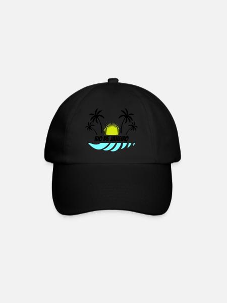 Rio de Janeiro - Casquette classique - noir/noir
