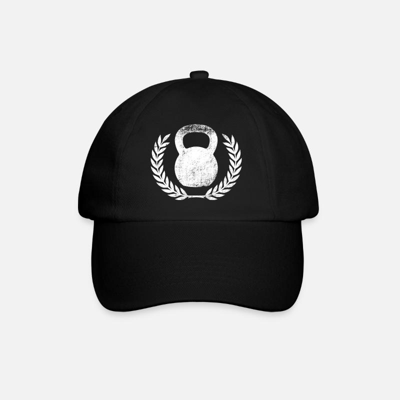 Kettlebell - Casquette classique - noir/noir