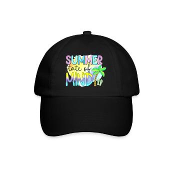 Summer surf croatia beach paradise party vibes Usa - Baseball Cap - black/black - Front