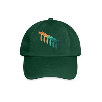 Retro Scout - Baseballkappe - Flaschengrün - Vorne