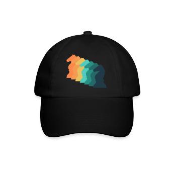 Vintage Game Chess - Baseball Cap - black/black - Front