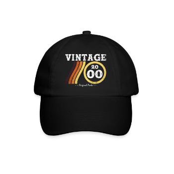 Vintage 2000 - Classic Limited Edition Retro 24 - Baseball Cap - black/black - Front