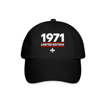 1971 Limited Edition - Baseball Cap - black/black - Front
