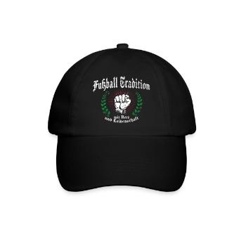 Fußball Tradition Ultras - Baseballkappe - Schwarz/Schwarz - Vorne