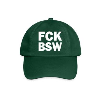 Fck bsw - Baseballkappe - Flaschengrün - Vorne