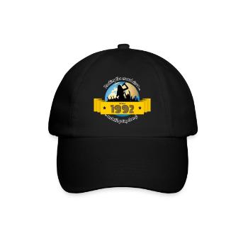 33. Anniversaire Qui fait vibrer la foule depuis 10/1992 - Casquette classique - noir/noir - Devant