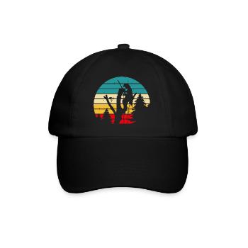 Funny Woodworker Woodworker Gift - Baseball Cap - black/black - Front
