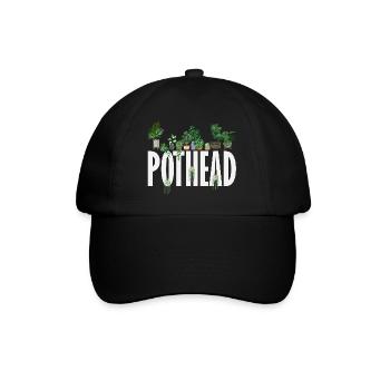Plant Lovers Plants Gardeners Gardening - Baseball Cap - black/black - Front