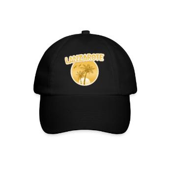 Gift for Lanzarote - Baseball Cap - black/black - Front