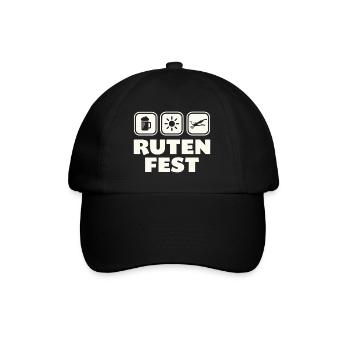 Rutenfest Ravensburg Symboles des armoiries - Casquette classique - noir/noir - Devant