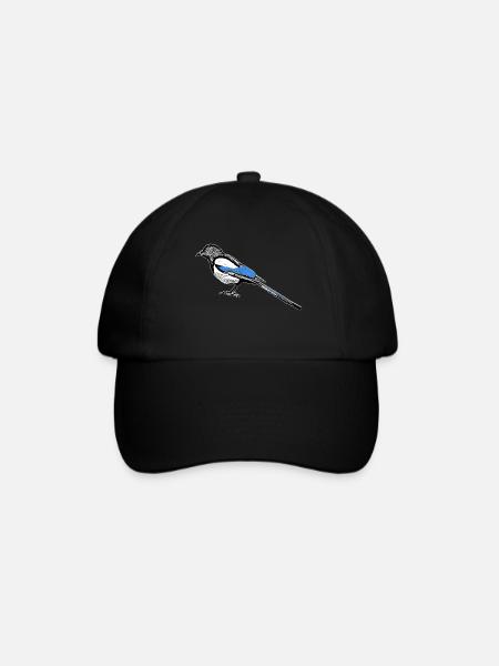 Magpie - Baseball Cap - black/black