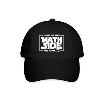 Viens au côté des maths Nous avons Pi Shirt Math Geek P - Casquette classique - noir/noir - Devant