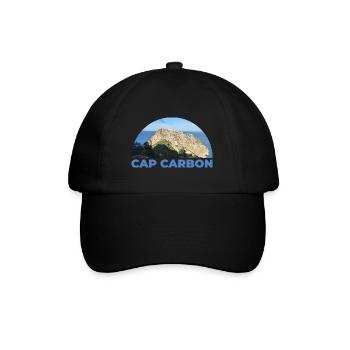 Cap Carbon à Béjaia - Casquette classique - noir/noir - Devant