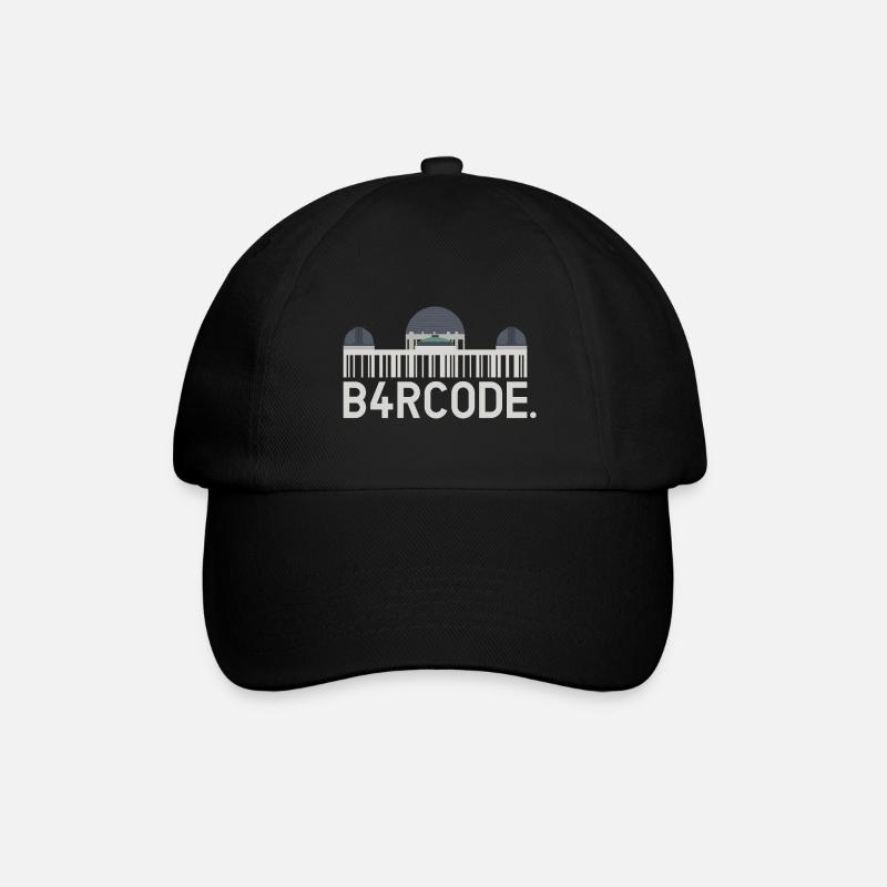 B4RCODE. Los Angeles - Baseball Cap - black/black