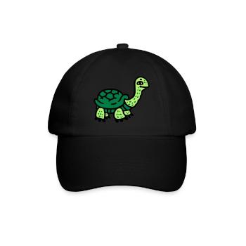 Tortue 3 - Casquette classique - noir/noir - Devant