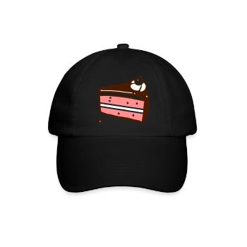 Torte Partnershirt -Yummy Baby - Baseball Cap - black/black - Front