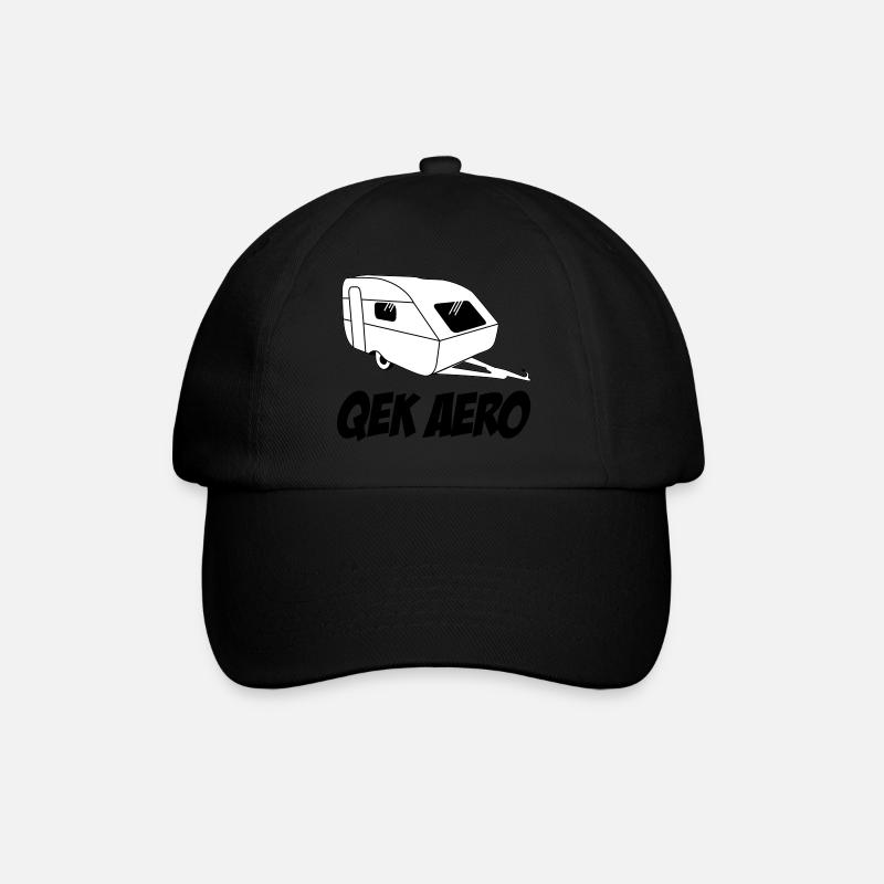 QEK Aero - Baseball Cap - black/black