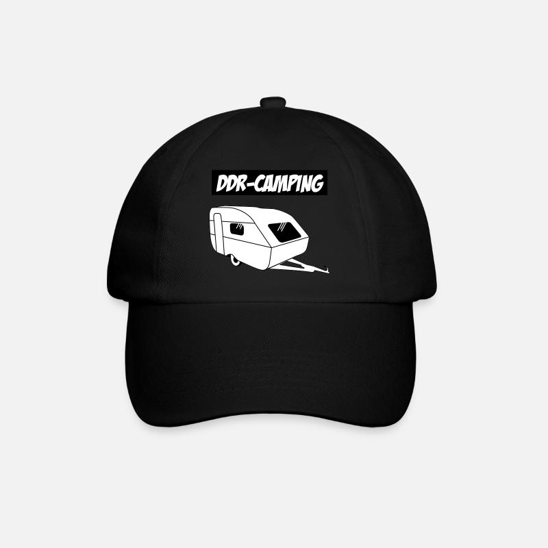 Camping QEK Aero DDR - Casquette classique - noir/noir