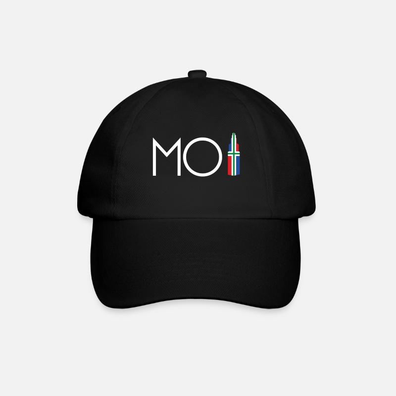 Moi! - Casquette classique - noir/noir