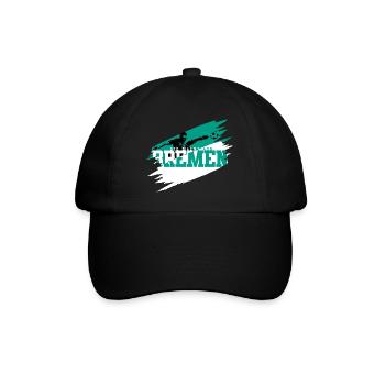 Le pouvoir de Brême football - Casquette classique - noir/noir - Devant