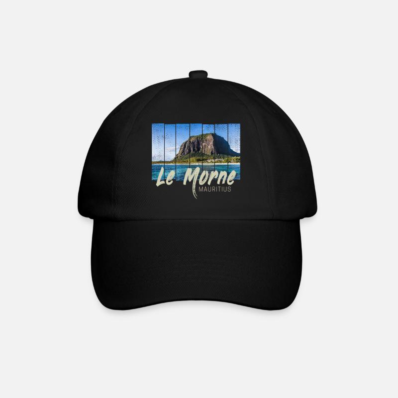 Le Morne Mauritius Strand Souveniri - Casquette classique - noir/noir