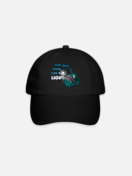 Frogfish Lantern Angler Deep Sea Dicton Comic - Casquette classique - noir/noir