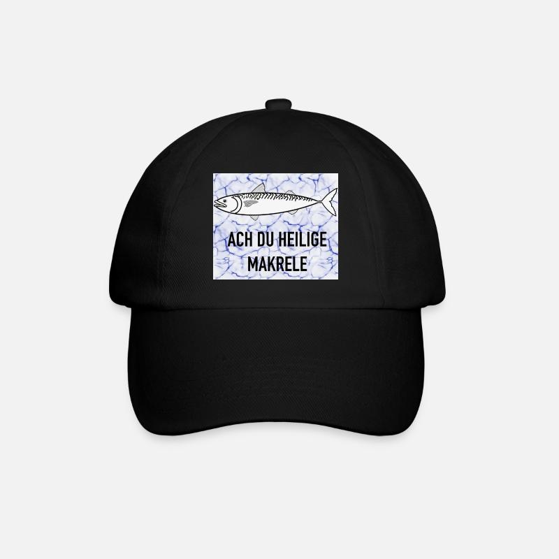 Maquereau sacré - Casquette classique - noir/noir