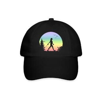 Marche - Casquette classique - noir/noir - Devant