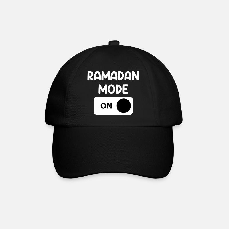 Ramadan Mode On - Baseball Cap - black/black