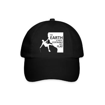 Adventure Travel Hiking Mountain - Baseballkappe - Schwarz/Schwarz - Vorne