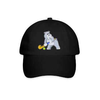 Hippopotamus Hockey sur gazon Stick - Casquette classique - noir/noir - Devant