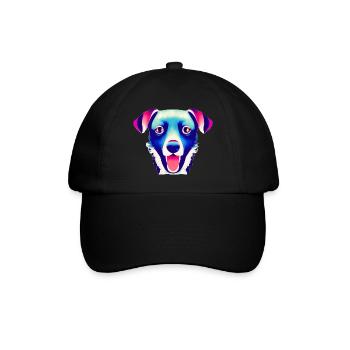 Hund Labrador Haustier Hundehalter Geschenk Hunde - Baseballkappe - Schwarz/Schwarz - Vorne