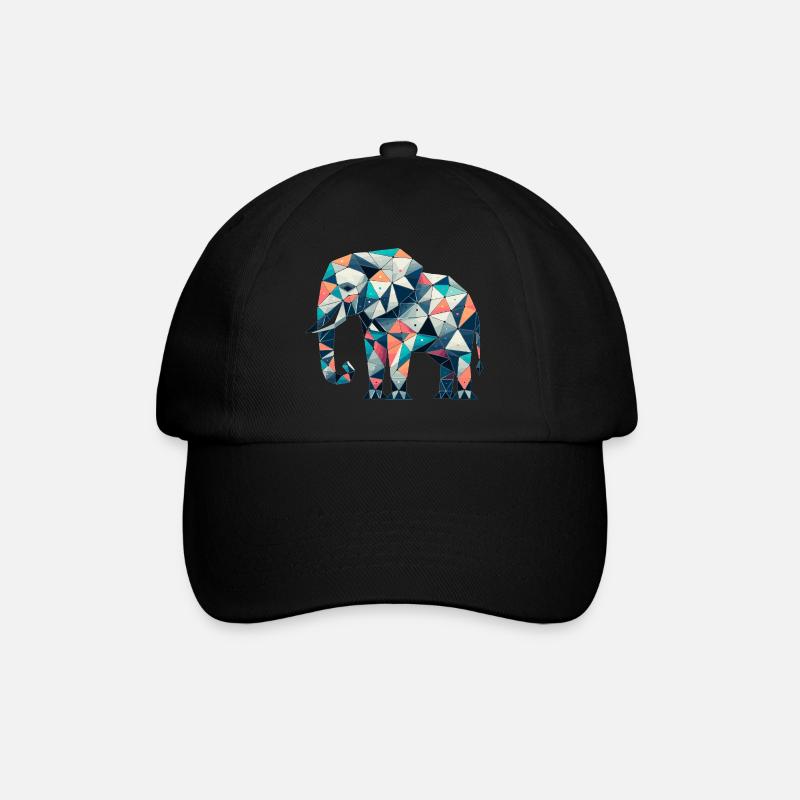 Éléphant // éléphant - Casquette classique - noir/noir