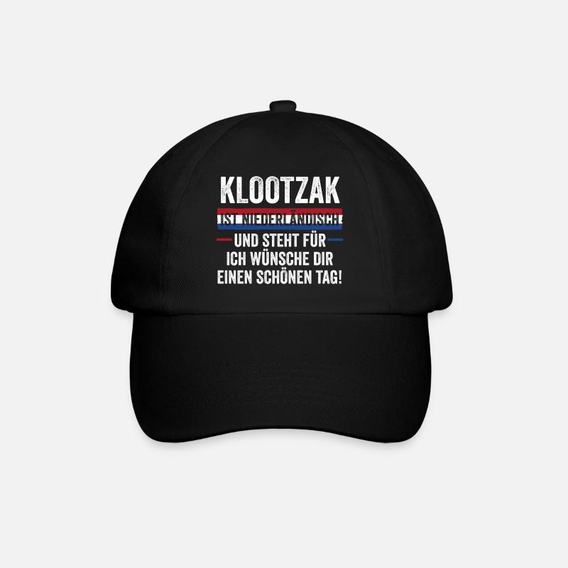 Pays-Bas Pays-Bas Pays-Bas - Casquette classique - noir/noir