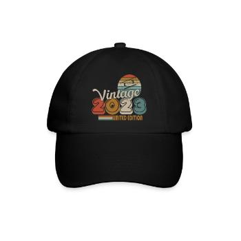 2023 - Baseballkappe - Schwarz/Schwarz - Vorne