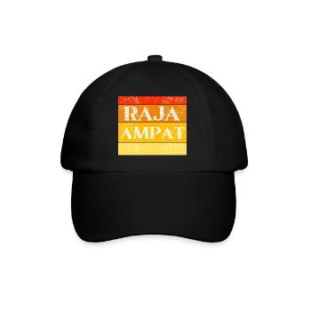 Beauty of Raja Ampat - Baseball Cap - black/black - Front