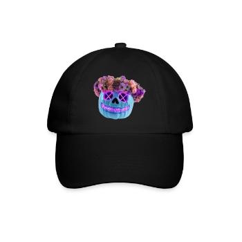 Floraison et malheur - Casquette classique - noir/noir - Devant