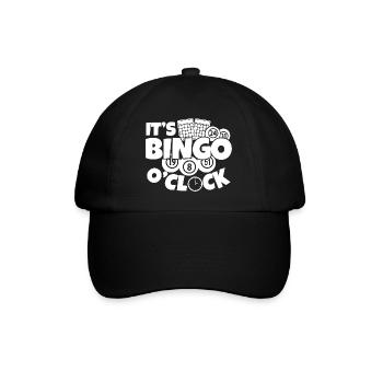 Bingo Player It ́s Bingo O ́Clock Bingo - Baseball Cap - black/black - Front
