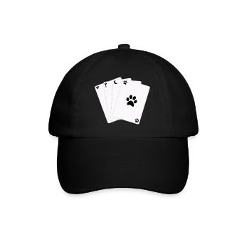 Cards Card Game Game of Life Symbols - Baseball Cap - black/black - Front