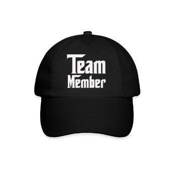 Team Member - Baseball Cap - black/black - Front
