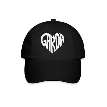 Logo de police Cœur de la Garda - Casquette classique - noir/noir - Devant