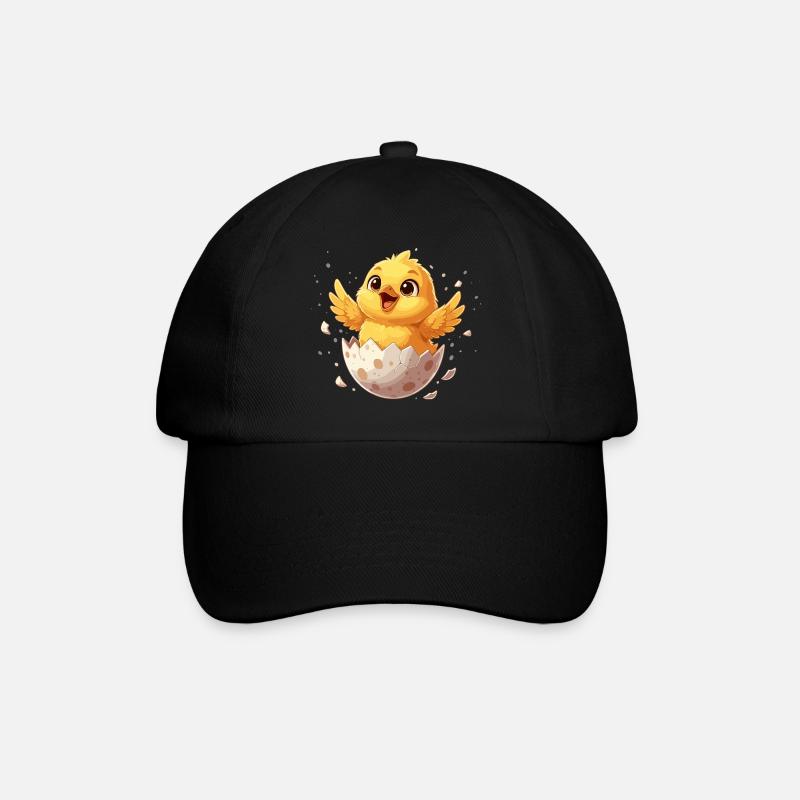 Chicks from the Egg – Happy Departure - Baseball Cap - black/black