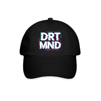 T-shirt glitch de Dortmund, sweat à capuche, casquette - Casquette classique - noir/noir - Devant