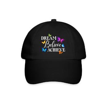 Inspiring Butterfly Monarch Butterfly Garden - Baseball Cap - black/black - Front