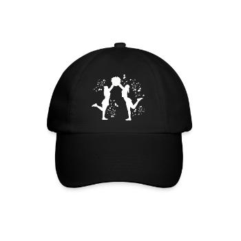 Cheerpom pom girls Mom Cheerleading - Casquette classique - noir/noir - Devant
