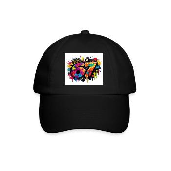 Royal 67 Color Explosion - Baseball Cap - black/black - Front